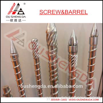 38mm plastic injection screw / injection molding screw barrel